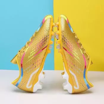 Новые низкие футбольные бутсы мужские TF сломанные ногти AG длинные ногти взрослые спортивные травяные соревнования профессиональные тренировочные кроссовки 33