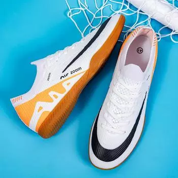 Новые низкие мужские и женские футбольные бутсы для тренировок по мини-футболу в помещении, мужские и женские футбольные бутсы для взрослых 35