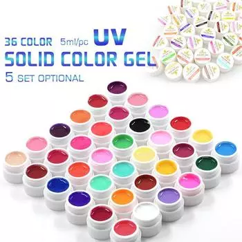 Новые ногти gdcoco, чистый цвет, УФ-гель-краска, набор гелей для дизайна ногтей, 5 мл, декоративный гель для ногтей, маникюр, замачиваемый гель-лак для ногтей