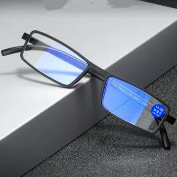 Новые очки для чтения с защитой от синего света и модным минималистичным дизайном. Персонализированные и модные ретро-очки для компьютера. +100