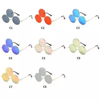 Новые очки для Хэллоуина с тремя глазами, солнцезащитные очки в китайском стиле Erlang God Third Eye