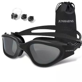 Новые очки для плавания с защитой от запотевания и ультрафиолета, силиконовая лента из поликарбоната, быстрорегулируемая противоскользящая лента, аксессуары для взрослых для плавания