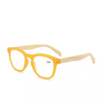 Новые очки для пресбиопии, рисовые гвозди, бамбуковые ножки, цветные очки для чтения с высоким разрешением, портативные очки для дальнего зрения с защитой от синего света 1