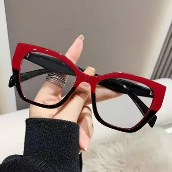 Новые очки «кошачий глаз», оптическая красная оправа, женские очки с блокировкой синего света, компьютерные очки, защита глаз