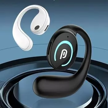 Новые одинарные наушники, подвесные наушники, защита от падения, длительный срок службы батареи, легкие и удобные в ношении, спортивные наушники с высоким внешним видом чёрный