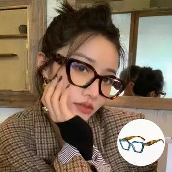 Новые оптические очки «кошачий глаз», женские очки для дальнего зрения, роскошные очки для чтения HD, компьютерные очки с защитой от синего света +4.0