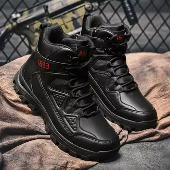 Новые осенне-зимние пустынные военные ботинки, походные ботинки для мужчин, рабочие защитные ботинки, тактические пустынные боевые ботинки 39