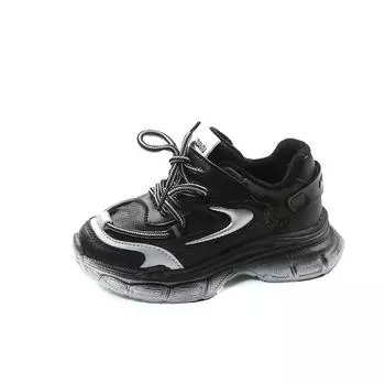 Новые осенние и зимние детские спортивные туфли для девочек, обувь из кашемира и хлопка для мальчиков, обувь для студентов и пап 26