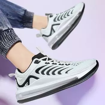 Новые осенние и зимние мужские кроссовки с тканой дышащей сеткой, модные модные повседневные мужские кроссовки, легкие кроссовки с мягкой подошвой 40