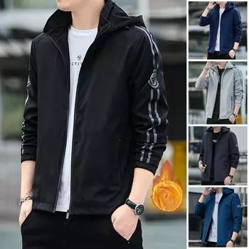 Новые осенние и зимние мужские куртки, мужские рабочие куртки, мужские повседневные модные топы, мужские бархатные куртки по желанию M