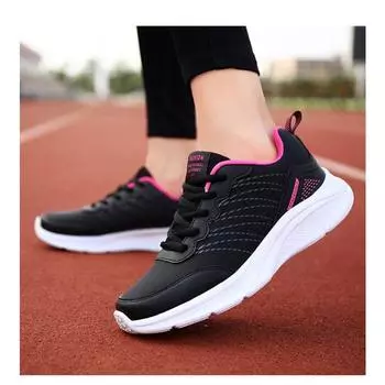 Новые осенние и зимние женские туфли из натуральной кожи для спорта и отдыха на открытом воздухе, спортивная обувь больших размеров, универсальные кроссовки для студентов 35 белый