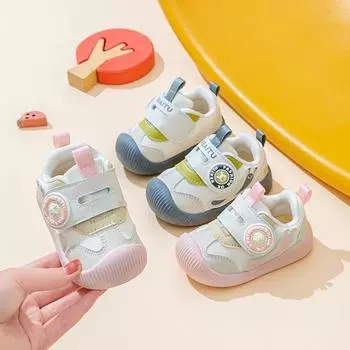 Новые осенние мужские туфли Treasure Shoes Нескользящая детская обувь Женская обувь для малышей Мягкая спортивная обувь 16