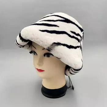 Новые панамы из меха кролика для женщин, зимняя теплая регулируемая уличная теплая шапка из натурального меха, роскошная модная женская зимняя шапка для снега adjustable 55-60cm белый