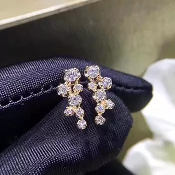 Новые парные женские серьги с маленькими круглыми циркониями, простые универсальные аксессуары для ушей, модные украшения хорошего качества, 2021