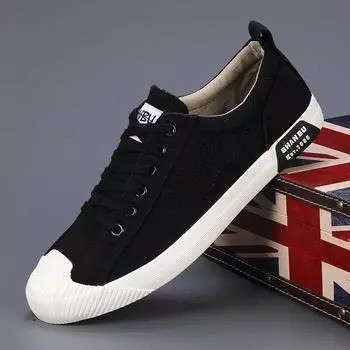 Новые парусиновые туфли для мужчин, весенние туфли для отдыха и скейтбординга, летние вулканизированные туфли на плоской подошве 38