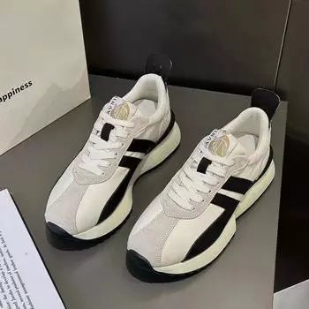 Новые парусиновые туфли мужские весна 2024 новые дышащие повседневные спортивные туфли высокого качества ретро увеличенные мужские туфли Zapatos Mujer 35 бежевый