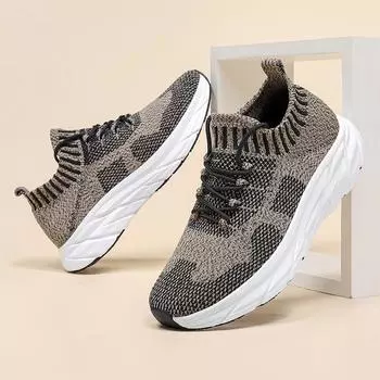 Новые пары повседневной спортивной обуви большого размера Fly Weave дышащие мужские и женские кроссовки для баскетбола, тенниса, активного отдыха, мужская обувь 36 чёрный