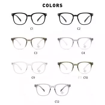 Новые плоские очки TR90 с простым INS градиентом ветра для мужчин и женщин с онлайн-оптическими очками знаменитостей Myopia Tide.