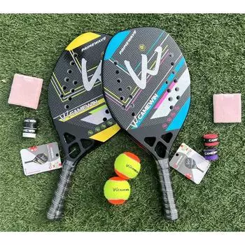 Новые пляжные ракетки из углеродного волокна 3K, большое лезвие ракетки, хорошая устойчивость