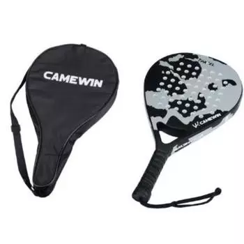 Новые пляжные ракетки Теннисная ракетка из углеродного волокна 3K серый