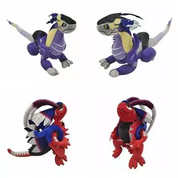 Новые плюшевые игрушки Koraidon и Miraidon Guleton и Mileton Pokemon Vermilion