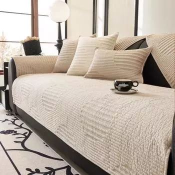 Новые подушки для дивана из чистого хлопка в китайском стиле, четыре всесезонных универсальных противоскользящих и устойчивых к царапинам кошачьих чехла для дивана 70x70cm 1pcs