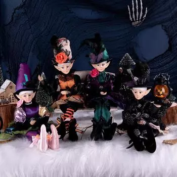 Новые подвесные игрушки-эльфы ручной работы, рождественские куклы, плюшевые украшения на елку, подарки на Хэллоуин, украшения на год