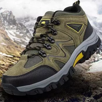 Новые походные туфли, водонепроницаемая спортивная обувь, мужские походные туфли больших размеров 39-47 39 серый