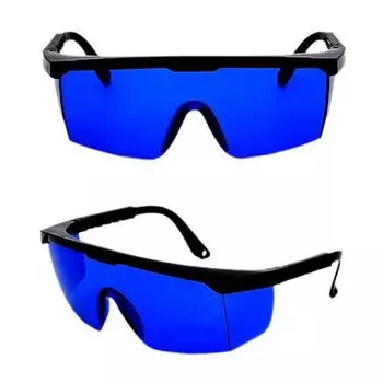 Новые полезные защитные очки для глаз от красного зеленого лазера, защитные очки от ультрафиолетового излучения, рабочие лабораторные пылезащитные, противотуманные, против брызг, на открытом воздухе чёрный