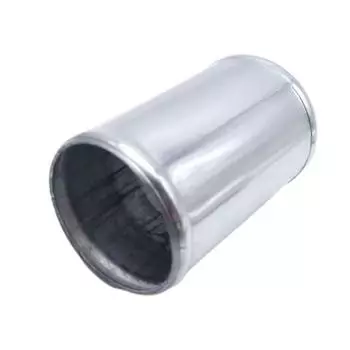 Новые полированные алюминиевые соединители шлангов Силиконовый патрубок 2,5 63 мм наружный диаметр и 100 мм длина Соединитель трубы