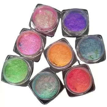 Новые поляризационные тени для век для макияжа, пудра для подсветки, фантомный цвет, поляризационная пудра для теней для век