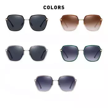 Новые поляризованные солнцезащитные очки TR, модные женские солнцезащитные очки HD, большие солнцезащитные очки