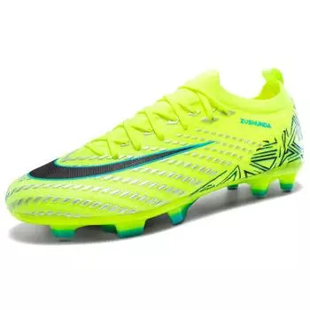 Новые популярные футбольные бутсы с длинными сломанными ногтями и низкие мужские и женские молодежные спортивные тренировочные кроссовки SCOOERBOOT 35