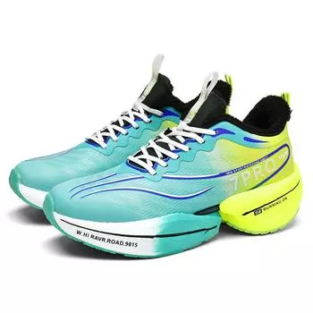 Новые популярные мужские кроссовки для бега, зимние теплые кроссовки на толстой подошве, модные амортизирующие повседневные уличные теннисные туфли 34