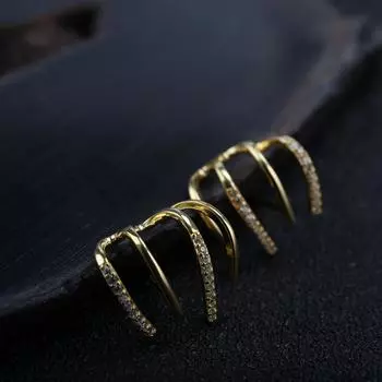 Новые популярные серьги высокого дизайна для женщин