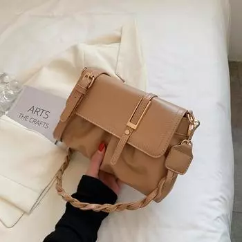 Новые популярные женские сумки через плечо из разноцветной мягкой кожи с плиссировкой Cloud Packs, женские сумки через плечо для повседневных покупок