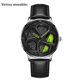 Новые поясные молодежные индивидуальные трендовые модные водонепроницаемые студенческие мужские кварцевые часы