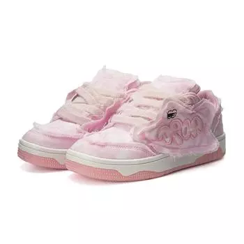 Новые потертые джинсовые туфли повседневного дизайна женские уличные модные дышащие кроссовки женские плоские кроссовки 36 белый