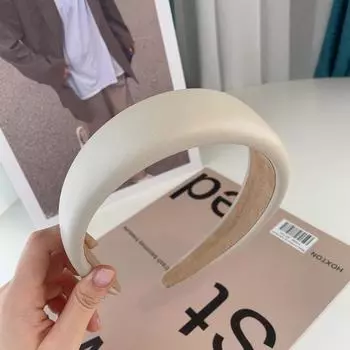 Новые повязки на голову из искусственной кожи, толстые губчатые широкие повязки для волос, женские, для девочек, ободки для волос, обручи, безель, резинки для волос, высококачественные аксессуары для волос