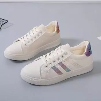 Новые повседневные кроссовки белого цвета для весны и осени 35 белый