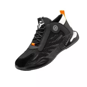 Новые повседневные модные легкие защитные туфли, устойчивые к ударам и проколам, рабочая страховая обувь 36