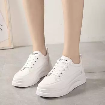 Новые повседневные модные женские туфли с круглым носком и плоским дном, с перекрестными ремешками, нескользящие, однотонные, простые и удобные кроссовки 35