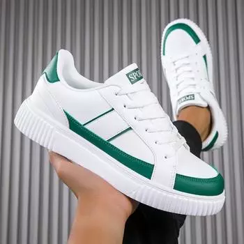 Новые повседневные мужские кроссовки для студентов, вулканизированные, модные, универсальные, мужские кроссовки, разработанные для спорта, кроссовки для мужчин 40 чёрный