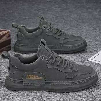 Новые повседневные мужские туфли, удобные универсальные кроссовки, мужские летние дышащие туфли из ткани Ice Silk для мужчин, повседневные прогулочные мокасины 39 чёрный