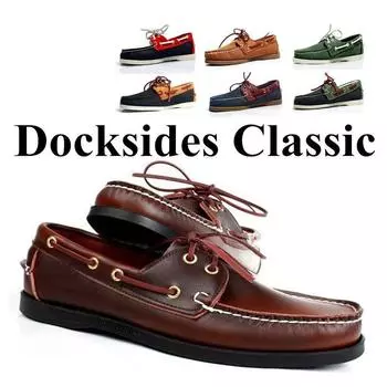 Новые повседневные топсайдеры, кроссовки из натуральной кожи, мокаины для доков, лоферы, модные туфли для вождения, английская обувь на плоской подошве ручной работы 5.5