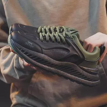 Новые повседневные туфли Мужская обувь Модные громоздкие кроссовки Мужская модная обувь Платформа Бег Спортивная обувь 39