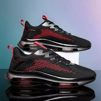 Новые повседневные туфли мужские сетчатые дышащие плетеные мужские туфли импортные спортивные плетеные лезвия воздушная подушка для бега на открытом воздухе мужские туфли 39