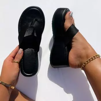 Новые повседневные женские тапочки, летние пляжные женские шлепанцы на плоской подошве, шлепанцы на платформе, шлепанцы на плоской подошве, сандалии на плоской подошве 39 светло-синий