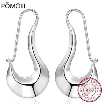 Новые продаваемые стандартные ювелирные изделия из стерлингового серебра 925 пробы для женщин, креативные серьги в форме шара из серебра