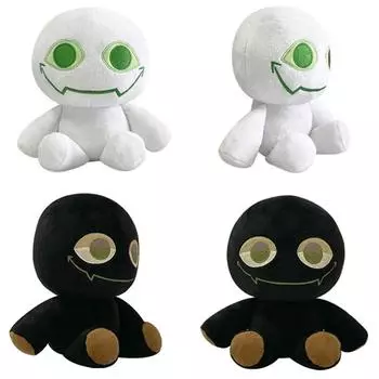 Новые продажи Slap Battles Bob Мягкие игрушки Милые мягкие куклы Украшение стола Плюшевая кукла Украшение для автомобиля Kawaii Новогодние игрушки Детские подарки 20cm 1pc белый
